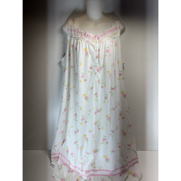 Secret Treasures Women’s Sleepwear Sz 2X (18W-20W) Pink Floral Grandma Core - Picture 4 of 6